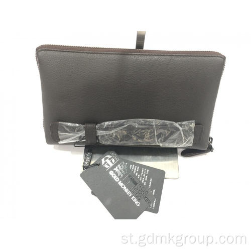 Men&#39;s Clutch Bag Leather Casual Wallet Envelope Bag